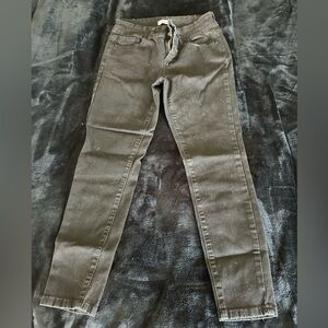 Bleu skinny ankle length jeans. Black, 6P, gently used.
